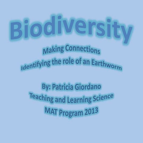 Biodiversity