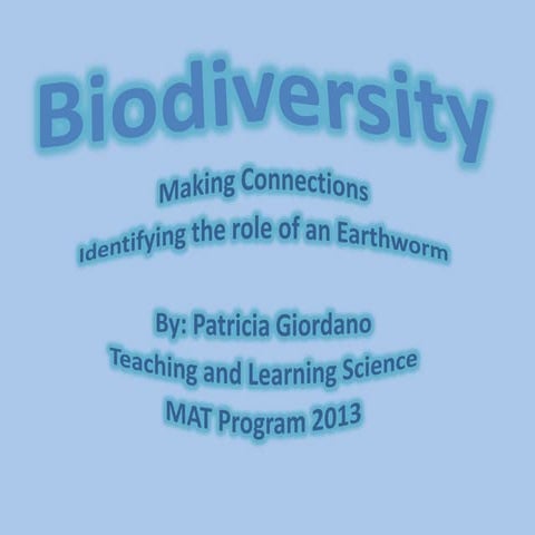 Biodiversity