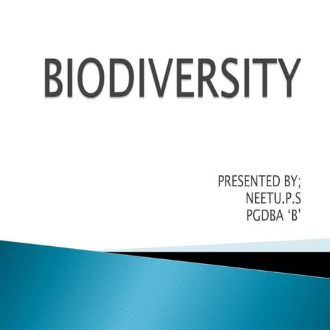 Biodiversity