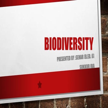 Bio-Diversity