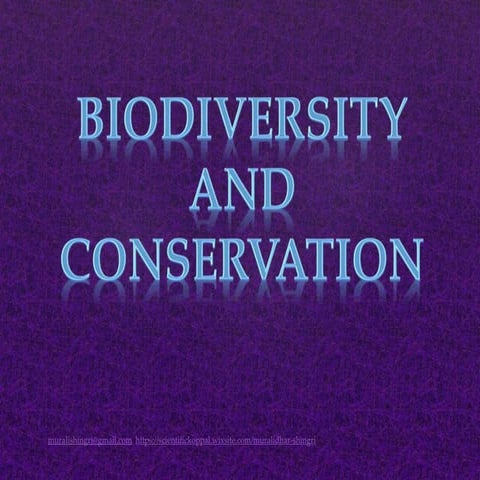 Biodiversity and conservation.pptx