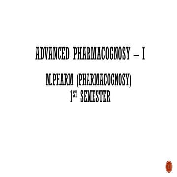 BIO DRUG (Herbal) – DRUG (Allopathy) INTERACTIONS