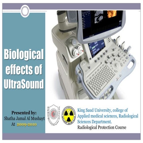 Bioeffect Of  Ultra Sound