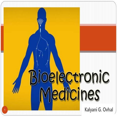 Bioelectronic medicines