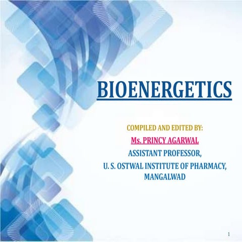 Bioenergetics