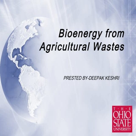 Bioenergy from ag_waste