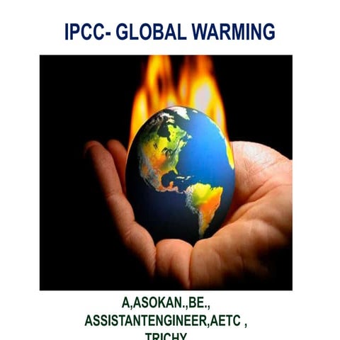 GLOBAL WARMING CAUSES FLOOD & DROUGHT