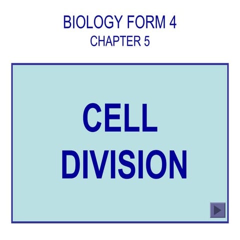 Bio f4 chap_5_cell_division