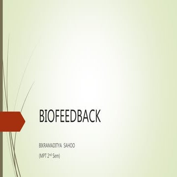 Biofeedback