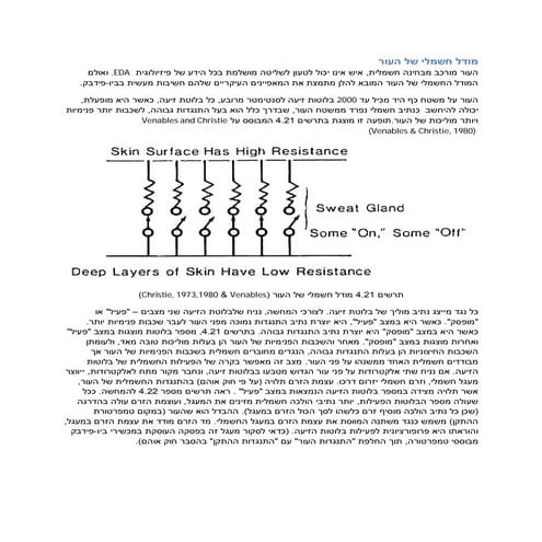 Biofeedback 7 Elrectric Model Of The Skin | PDF