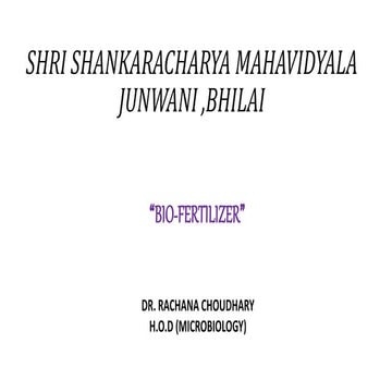 Biofertilizer