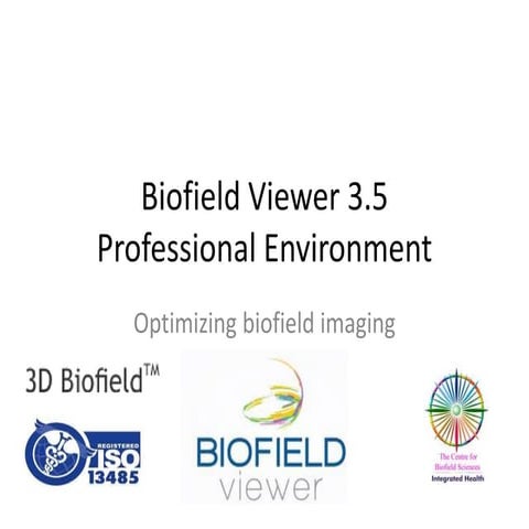 Biofield viewer 3.5 pro environment 