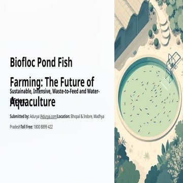Biofloc Pond Fish Farming the future of aquaculture | PPTX