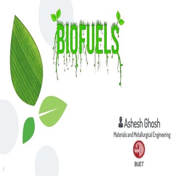 Biofuels