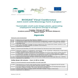 Programa Conferencia Final BIOGAS3