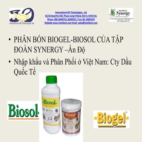 Biogel biosol  black pepper pest and diseases romil 2014