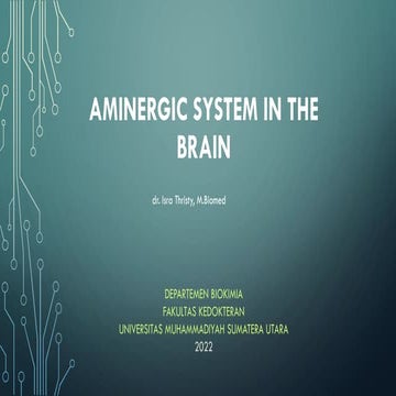 Ppt oembahasan tentang Biogenic Amines 2022.