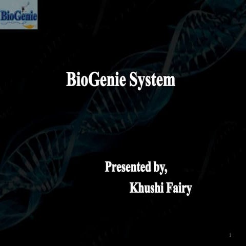 BioGenie | PPT