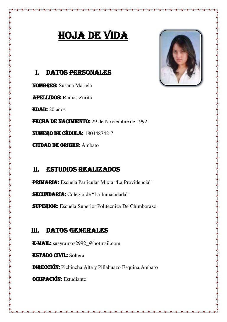 Como Hacer Una Hoja De Vida En Ingles Ejemplos El F 250 Tbol O Futbol