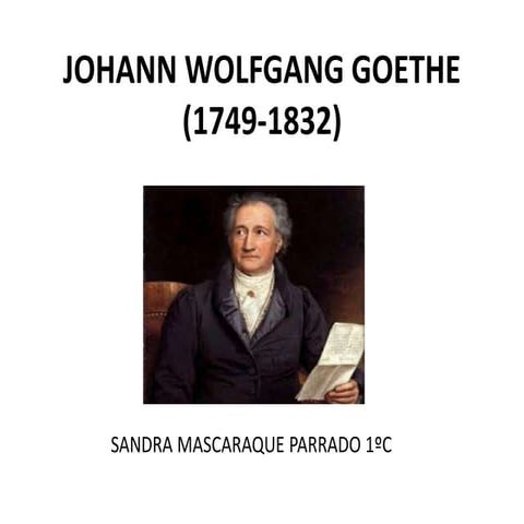 Biografía de Goethe