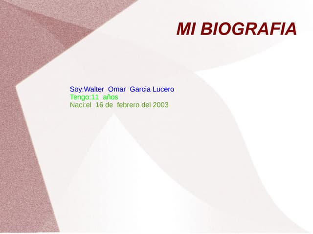 Biografia