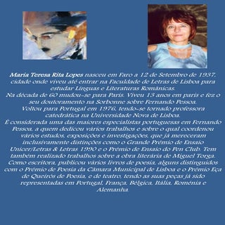 Biografia de  escritora teresa rita...