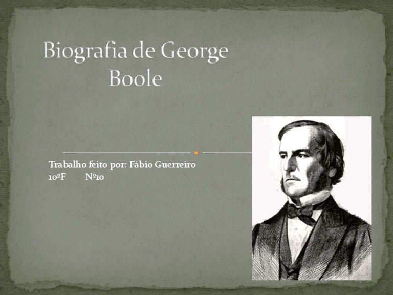 George Boole Biography , George Boole Facts & Biography – ZMIF