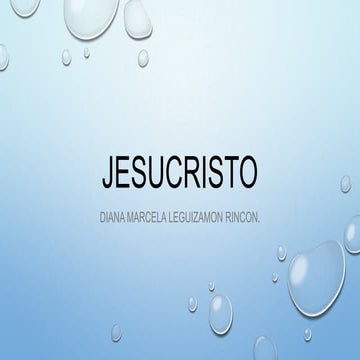 Biografia de jesucristo