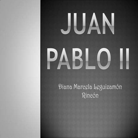 Biografia de juan pablo ii