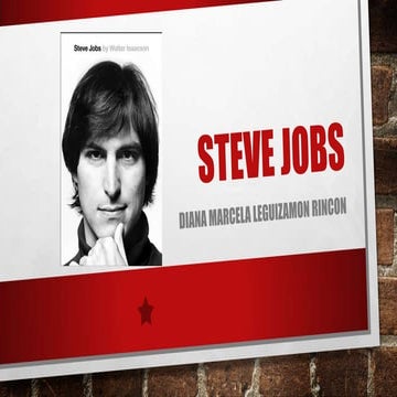 Biografia de steve jobs