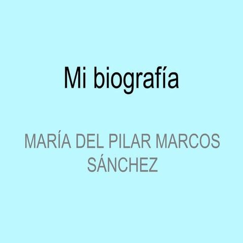 Biografia web pilar