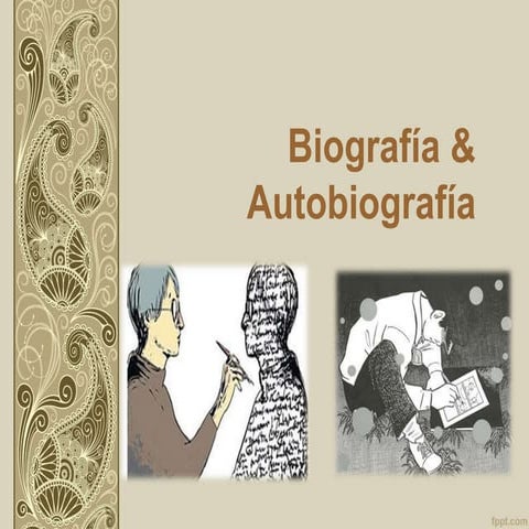 Biografia y autobiografia