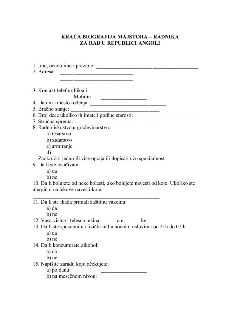 Biografija