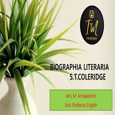 Biographia literaria
