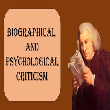 Biographical approach | PPTX