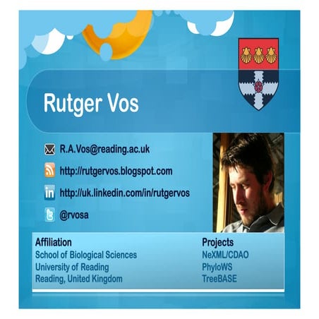 Biohackathon2010 About Me