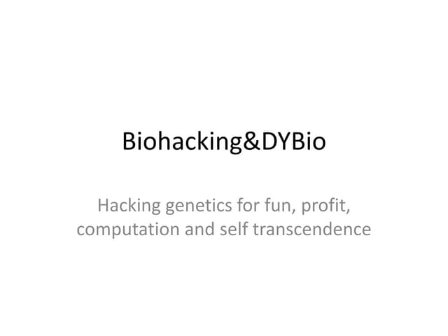 Biohacking
