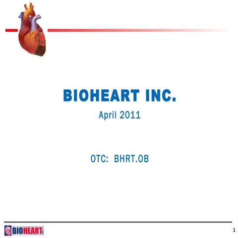 Bioheart (OTC: BHRT; Twitter: $BHRT)