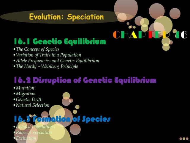 Modern Biology Chapter 16 (JOSHUA)