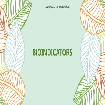 Bioindicators and its types with examples.pptx