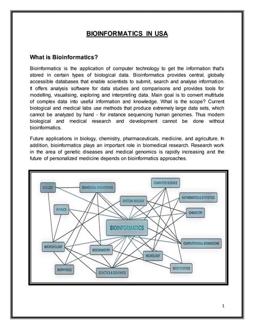 Bioinformatics