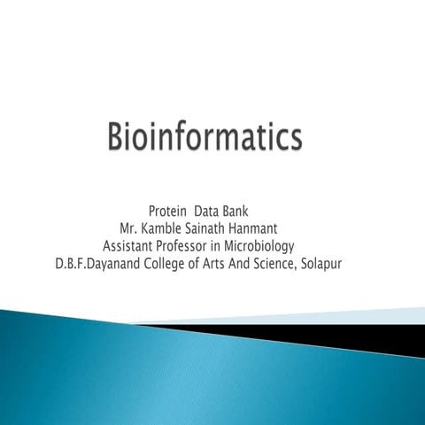 Bioinformatics | PPT