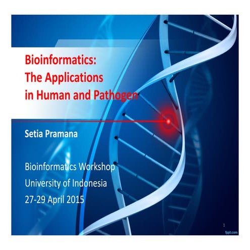 Bioinformatics I-4 lecture | PDF