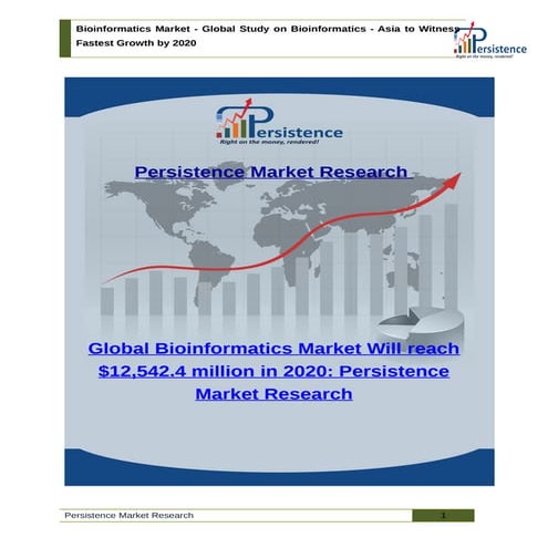 Bioinformatics Market - Global Report on Bioinformatics Industry 2020