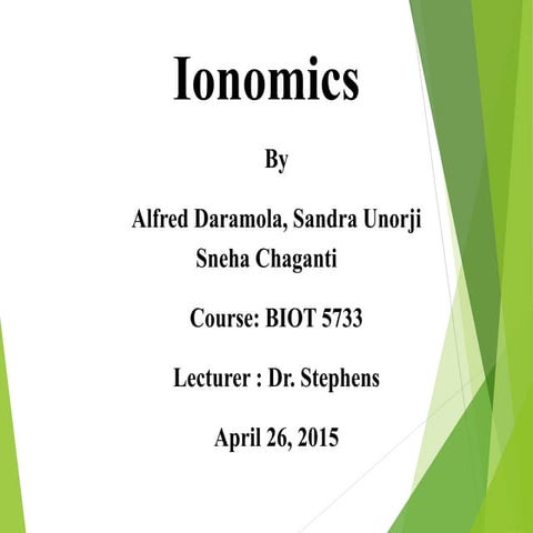 Bioinformatics ppt | PPTX