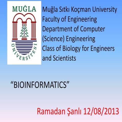 Bioinformatics ramadan_sanli