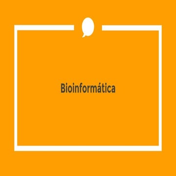 Bioinformática