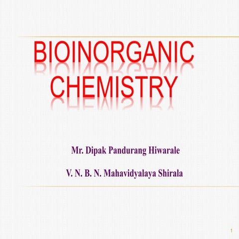 Bioinorganic Chemistry.pptx