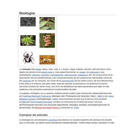 Biología | PPT