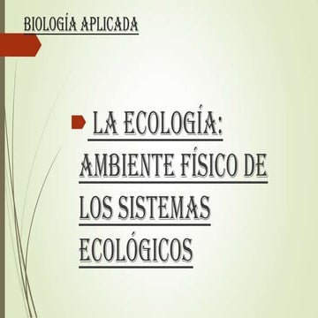 Biología aplicada